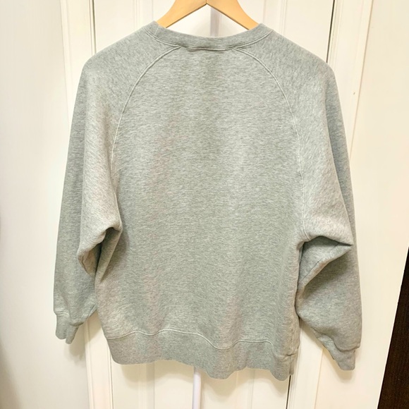 Vintage Taz Sweatshirt Y2K 2000 Warner Bros. Heather Grey Pullover - Large - Picture 5 of 8